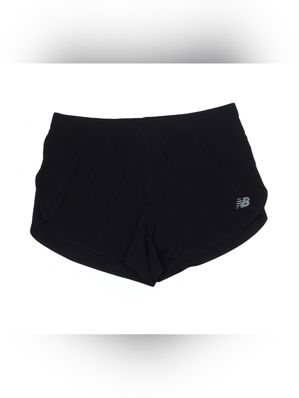 New Balance Black Women's Running Shorts with Reflective Logo